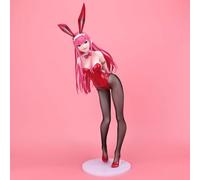 jtsgwop Darling in The FRANXX Zero Two Bunny Ver. 1/4 Action Figure Figure/Anime Figure/Painted Character Model/Toy Model/PVC/Anime Collectors Item 43cm/16.9in