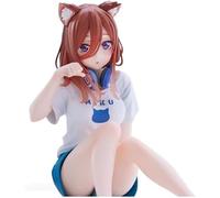 jtsgwop Figure Original Character Anime Girl Series Cat Home Clothes Home Decor Adult Gift Toy Model 12cm/4.7 Inches (2 Pieces)