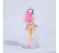 jtsgwop New Detachable 25CM Removable Exquisite Nitro Super Sonic: Super Sonico Libra Action PVC Figure Anime Pretty Girl Handmade Model/Character Sculpture, Computer Desktop Boxed