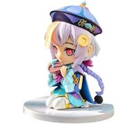 jtsgwop Qiqi Frozen Soul Night PVC Anime Figure Cartoon Game Character Figurine Model Statue Qiqi Action Figure Collectible Decoration Craft Gift (Kneel 9cm)