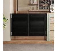 JTSMJQIE Saloon Swinging Doors Cafe Door with Metal Hinges Rustic Interior Solid Wood Bar Half-Doors for Bar Porch Stairs Bedroom Entrance Partition