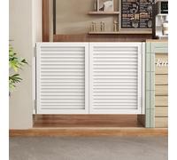 JTSMJQIE Saloon Swinging Doors Cafe Door with Metal Hinges Rustic Interior Solid Wood Bar Half-Doors for Bar Porch Stairs Bedroom Entrance Partition