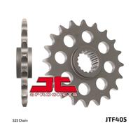 Jt Sprockets 525 Jtf405.20 Steel Front Sprocket Silver 20t