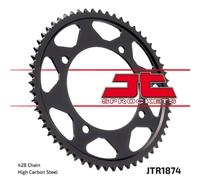 Jt Sprockets 428 Jtr1874.59 Steel Rear Sprocket Silver 59t