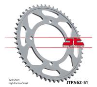 Jt Sprockets 428 Jtr462.51 Steel Rear Sprocket Silver 51t
