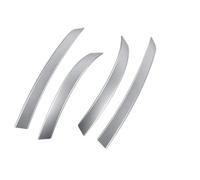 JTWMTY Auto Parts Interior Front Rear Door Left Right Handle Decorative Cover for BMW 5 Series E60 E61 2004-2006(4pcs Brown)
