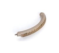 JTWMTY Car Interior Decoration Parts Inner Handle Door Panel Pull Trim Cover Front Left Right Side for X5 E53 1999-2006 Exact Fit Original Mounting Holes(FL Beige)