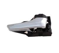 JTWMTY Car Interior Door Handle Cover Decorative Accessories Chrome Smooth Black for Highlander 2014 Exact Fit Original Mounting Holes(Chrome Right)