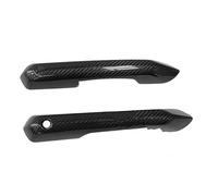 JTWMTY for Ford for Mustang 2024+ Real Dry Carbon Fiber Car Decorative Door Handle Decor Cover Trim Accessories