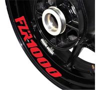 JTWMTY Motorcycle Accessories Wheel Stickers Reflective Wheel Stickers Decals Reflective Rims For Y&amaha FZR1000 Fzr 1000(Style 6)