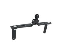 JTWMTY Motorcycle Aluminum GPS Mount Navigation Plate Bracket Windshield Phone Stand Holder For XLV700 For Transalp 2008-2011 navigators(Color6)