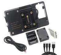 JTWMTY Motorcycle GPS Smart Phone Navigation Tablet Bracket Adapter Kit For BENELLI TRK502 Jinpeng TRK502X navigators(Color3)