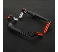 JTWMTY Motorcycle Handlebar Brake Clutch Lever Hand Guard Protector Accessories for RVF400 NC35 1994 1995 1996 1997 1998(Orange)