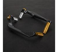 JTWMTY Motorcycle Handlebar Brake Clutch Lever Hand Guard Protector Accessories for RVF400 NC35 1994 1995 1996 1997 1998(Gold)
