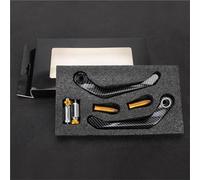 JTWMTY Motorcycle Handlebar Brake Clutch Lever Hand Guard Protector for Kawasaki for Ninja H2 Sx Se Zx1000 ZX 1000 2018-2023(Gold B)
