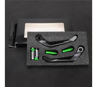 JTWMTY Motorcycle Parts Handlebar Handguard Protector Brake Clutch Lever Hand Guard for Kawasaki W800 W 800 SE My 2012-2024(Green B)