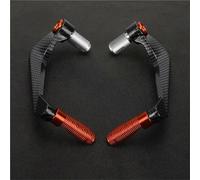 JTWMTY Motorcycle Parts Handlebar Handguard Protector Brake Clutch Lever Hand Guard for Kawasaki W800 W 800 SE My 2012-2024(Orange A)