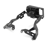JTWMTY Motorcycle SMART Phone GPS Navigation Plate Bracket Handlebar Adapt Holder For Tiger 800 XCX XRX 2015 2016 2017 navigators(Color1)
