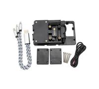 JTWMTY Motorcycle Smart Phone Navigation GPS Plate Bracket Adapt Holder Kit For Kawasaki For J300 2013-2021 navigators(Color4)