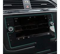 JTWMTY Tempered Glass Car Navigation Screen Protector For VW Tiguan Atlas 2018 2019 2020 LCD Touch Display Film protector sticker