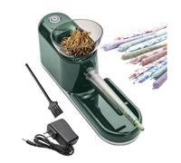 JTWWDM Electric Rolling Making Machine, Automatic Cone Filling Maker, Portable Pre Rolled Tobacco Loader, The Za Machine With Diameter 6.5/8 mm Smoke Pipe,Green
