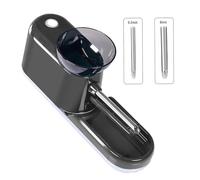 JTWWDM Portable Pre Rolled Cones Filling Maker, Automatic Cigarette Making Machine, Electric Cone Loader, Tobacco Roller Maker with Diameter 6.5/8 mm Smoke Pipe,Black