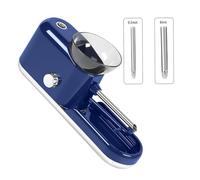 JTWWDM Portable Pre Rolled Cones Filling Maker, Automatic Cigarette Making Machine, Electric Cone Loader, Tobacco Roller Maker with Diameter 6.5/8 mm Smoke Pipe,Blue