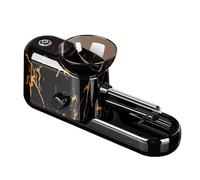 JTWWDM The Za Machine, Automatic Cone Rolling Machine, 8/6.5mm Tube Upgrade Portable Tobacco Roller Maker, Household Electric Cigarette Making Machine,Stripe 3