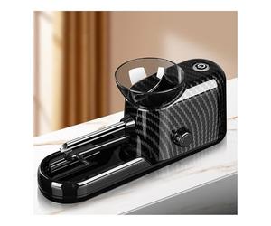 JTWWDM The Za Machine, Electric Cigarette Rolling Machine, Automatic Roller with Stainless Steel & ABS, Cigarette Maker, Green