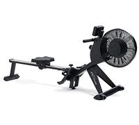 JTX Freedom Air, Foldable Rowing Machine, Mag-Air Resistance, 135kg User Capacity, 2 Year In-home Warranty, Self powered - no plugs needed