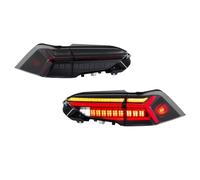 JTYQWD Tail Light Assembly For Toyota For RAV4 2019-2023 LED Tail Lights Start-up Animation Sequential Turn Signal Rear Lamps Assembly