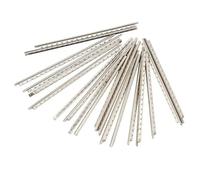JTYUERWQ 19Pcs/set 2.0mm Guitar Fret Wire Set Silver White Copper Brass Fret Wire Replacement Parts For Classical Wooden Guitars Guitar Parts