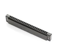 JTYUERWQ Beginners harmonica Tremolo 24holes Tremolo Harmonica C Tone Tremolo Master(Black)