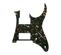 JTYUERWQ electric Guitar Replacement Pickguard 5pcs Electric Guitar Parts ForGuitar Pickguard HH Humbucker Pickup Scratch Plate Multiple Color(4Ply3)