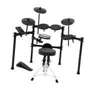 JTYUERWQ Electronic Drums For Adults To Practice And Learn Professional Performance Portable Electric Drums Beginners Electronic drums(Black)