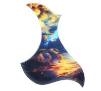JTYUERWQ Guitar Pick Guard Replacement Parts 1R Decorative Celluloid Epoxy Resin Guitar Pickguard Anti-scratch Plate For Folk Acoustic Guitar Durable In Use(4)