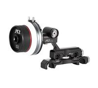 JTZ DP30 15mm/19mm Rail Cine Lens Follow Focus Puller for Sony FS700 Canon C300 C500 Blackmagic URSA Mini BMPCC 4K 6K ARRI RED A7 A7R A7S A9 ARRI Lens Video Cinema DSLR Cameras