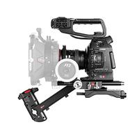 JTZ DP30 Camera Cage Baseplate Shoulder Rig for Canon EOS C100 C300 C500 Mark II