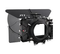 JTZ DP30 Cine Carbon Fiber 4x5.65 Inch Swing-Away Matte Box w/ 15mm / 19mm Rod Rail + Top Handle for Sony FS5 FS7 ARRI RED C100 C200 C300 BMD Blackmagic BMPCC BMCC Pocket Cinema Panasonic Camera