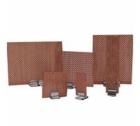 JTZYM 2-10cm Large Width Wooden Candle wicks With Metal Bases Candle Cores Supplies DIY Candle Making Soy Wax Candles Parffin Wax wicks