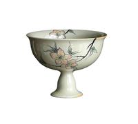 JTZYM 70ML 7.7 * 5.3CM Hand Painted Ceramic Tea Cups Chinese Ceramic Tea Cups Ice Cream Goblet Ceramic Wine Glass Ceramic Wine Goblet for Gifts