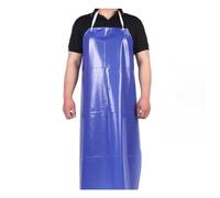 JTZYM Heavy Duty Waterproof Rubber Apron, Adjustable Oil and Stain Resistant Cooking Apron for Grilling, Factory Use, and Kitchen Protection