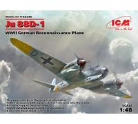 Ju 88d-1, Wwii German Reconnaissance Plane 1:48 Plastic Model Kit Icm