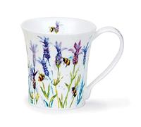 JU-BUSB-LA Lavender Busy Bees Bone China Mug - Jura Shape 0.2l
