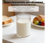 Ju7cer Glass Cup Tea Glasses Drinking Glasses Coffee Glass 400ml 1pc