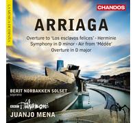 Berit Solset / BBC Philharmonic / Mena – Arriaga: Symphony in D Minor & Herminie – CD