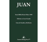 Juan: Edición en Letra Grande con Contexto Histórico, Guía de Estudio y Reflexión (Biblioteca Bíblica Reina-Valera 1909)
