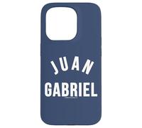 Juan Gabriel Arched Logo Case for iPhone 15 Pro