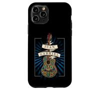 Juan Gabriel Guitar With Blue Sunburst Case for iPhone 11 Pro