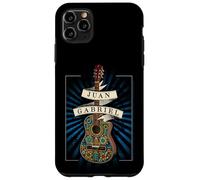 Juan Gabriel Guitar With Blue Sunburst Case for iPhone 11 Pro Max
